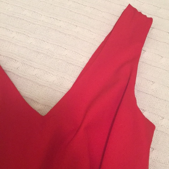 Design Lab Red Romper size S - Picture 6 of 6